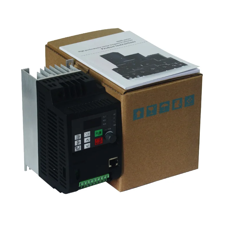 Imagem -05 - Solar Frequency Converter Inverter Bomba Motor Velocidade Controller Drive Phase Output 2.2kw Dc200400v a 220v Vfd