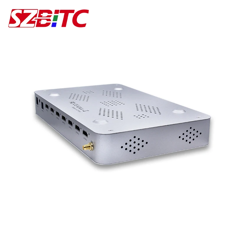 Contrôleur mural vidéo sans fil WiFi, lecteur USB, boîtier d'épissure, moniteur TV, 1 entrée, 6 sorties, 4K, 2x3