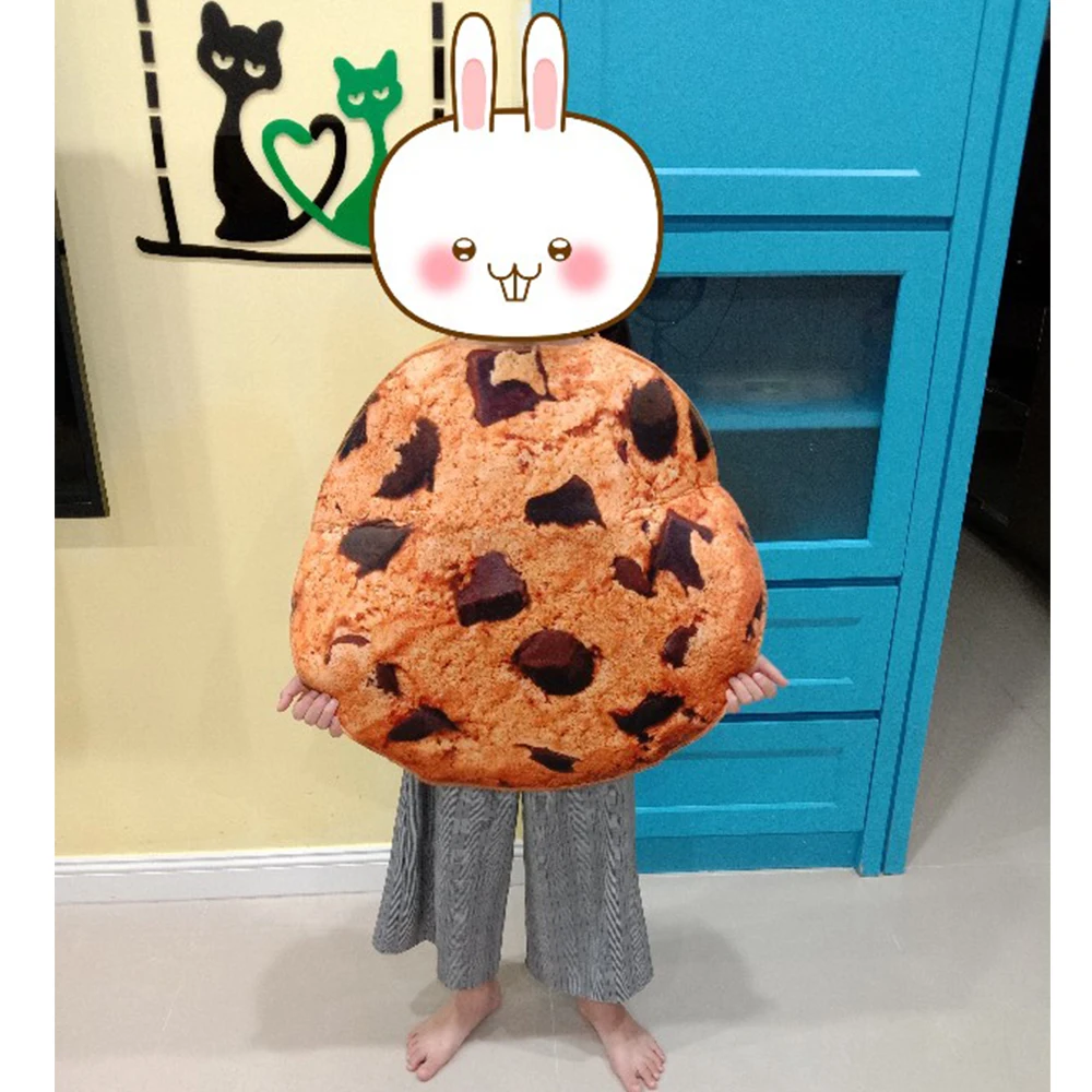 Eraspooky 3-8T Lustige Lebensmittel Cosplay Kinder Cookie Milch Kostüm Für Kinder Halloween Phantasie Kleid Jungen Mädchen Weihnachten party Outfit