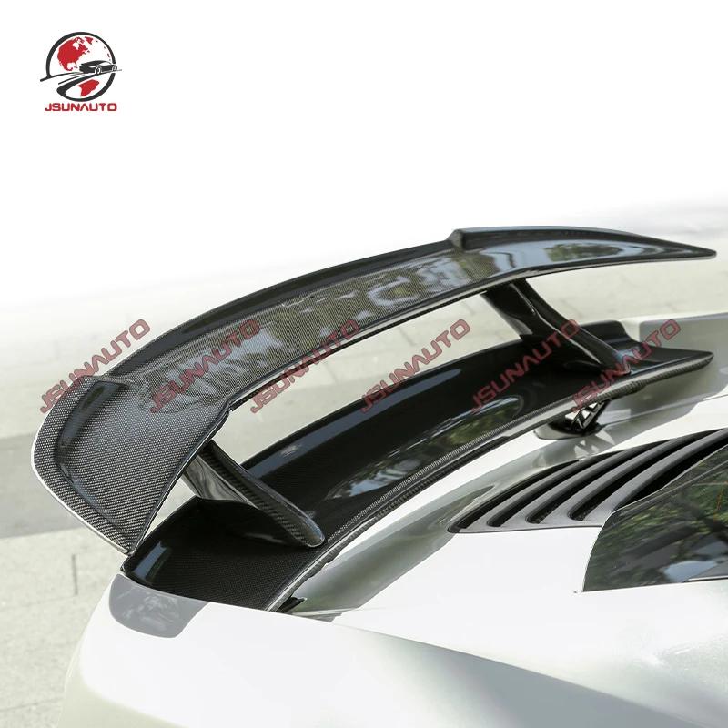 

Real Carbon Fiber Rear Spoiler For McLaren MP4-12C 650S D Style Carbon Fiber GT Trunk Wing For 650s 2011-2014 Accessories