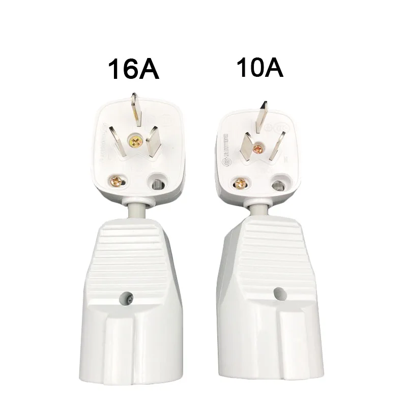 Power Adapter Cord AU CN 10/16A Plug Male to EU Socket Female Power Extension Cable For Electric Appliance Plug Adapter