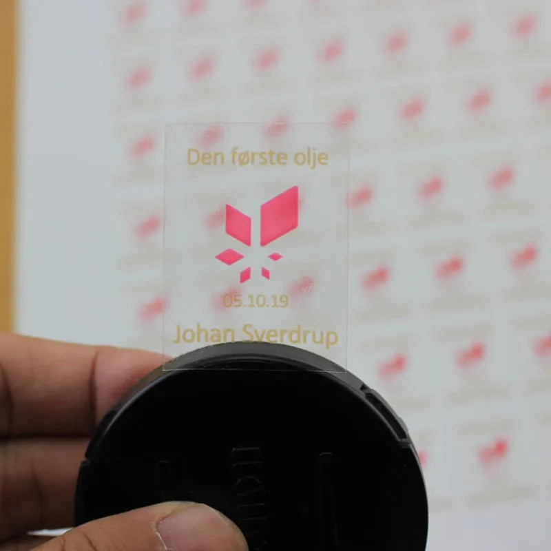 Adhesive waterproof custom sticker,printing label, private label for soft drink with high quality