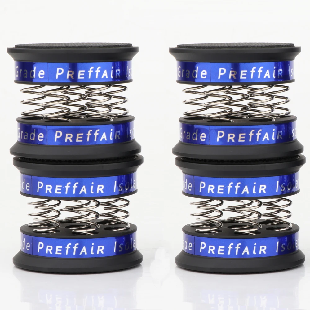 Pieds de haut-parleur haut de gamme en alliage d'aluminium, 4 pièces, pied d'amplificateur, support, pointes de disques, platine, lecteur CD, ordinateur, Base de Machine DAC