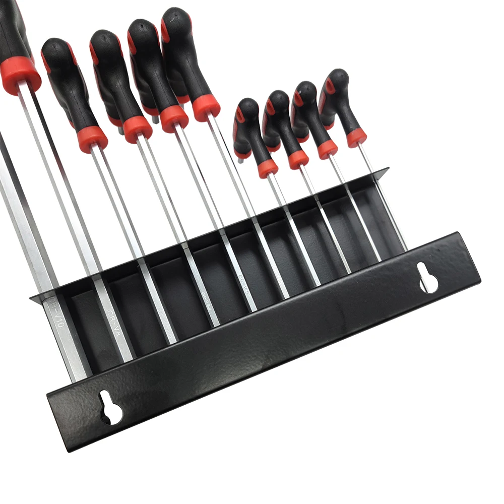 Julaihandsome 10PC T-Handle  Hex Wrench Set / Torx  Wrench Kit CRV with With Display Frame