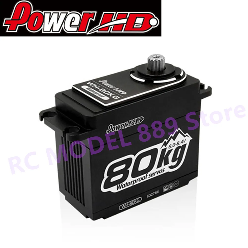 Power HD WH-80KG waterproof Metal Gear Digital Servo LOSI Rock Rey Arrma Kraton Outcast Axial SCX61/5 1/6 off-road truck Crawler