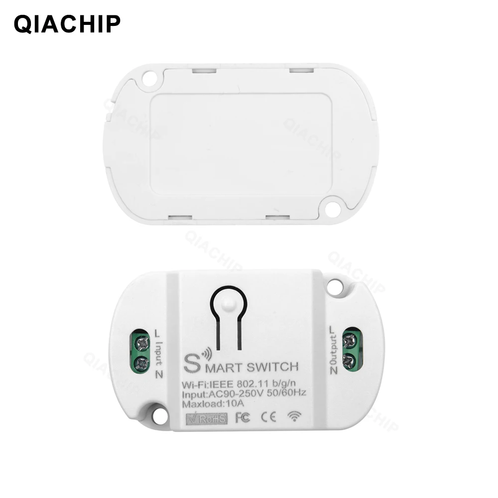 difoda 433.92MHz Wifi Receiver Mobile Phone Remote Control Switch Relay 110V 220V Smart Home 433 mhz Tuya App Timer Module