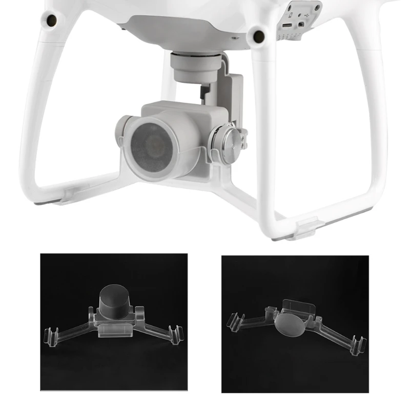 Cardán de protección de lente de cámara, bloqueo de cubierta para Dron DJI Phantom 4 pro