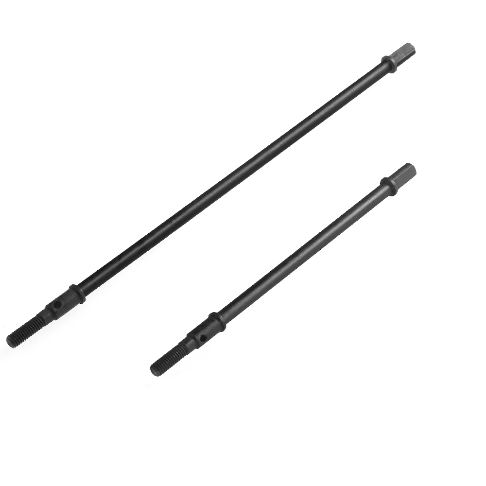 YEAHRUN Hard Steel Front & Rear Axle CVD Drive Shafts for Axial Wraith 90018 90048 RR10 1/10 RC Crawler Car Upgrade Parts