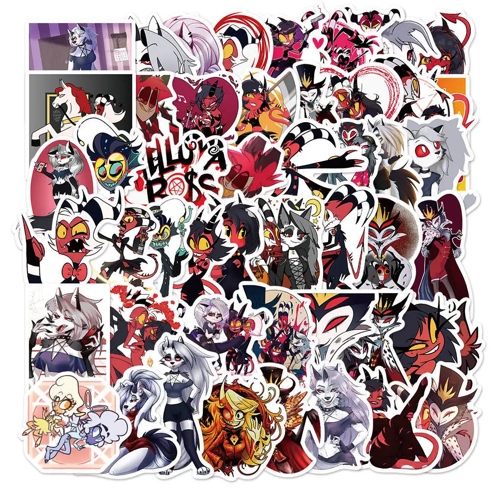 10/30/50Pcs Niet Herhalen Anime Evil Boss Graffiti Stickers Diy Bagage Koelkast Waterdicht Stickers Groothandel