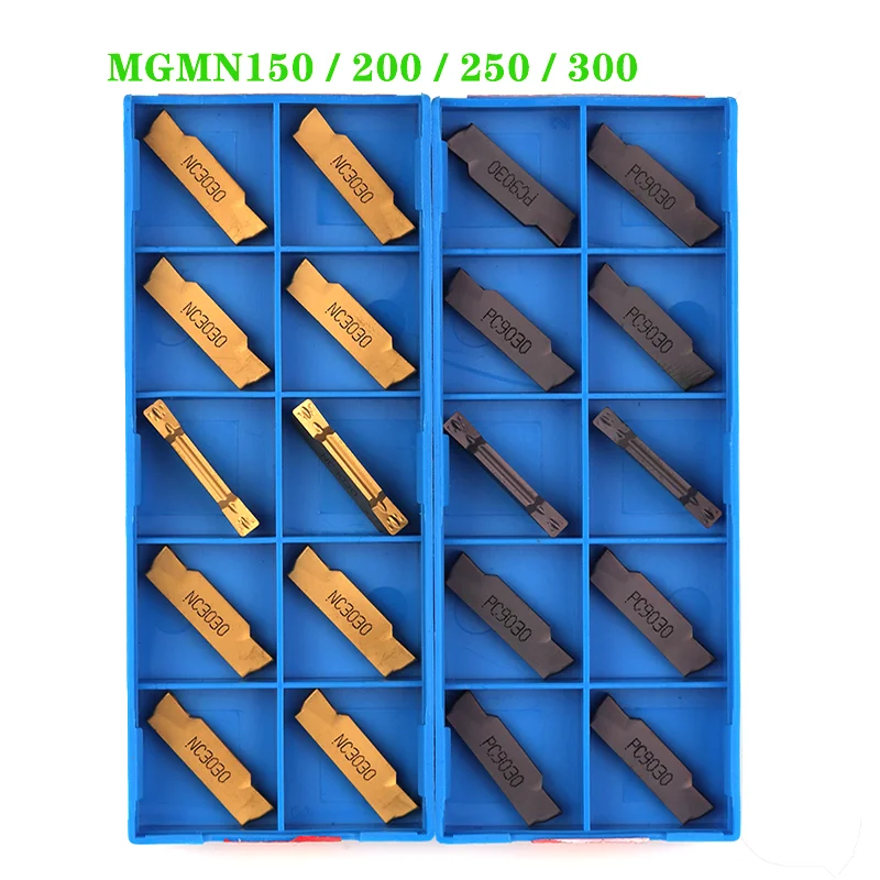 MGMN150 MGMN200 MGMN250 MGMN300 PC9030 NC3020 NC3030 Grooving Inserts CNC Lathe Metal Cutting Tool for MGEHR Turning Holders