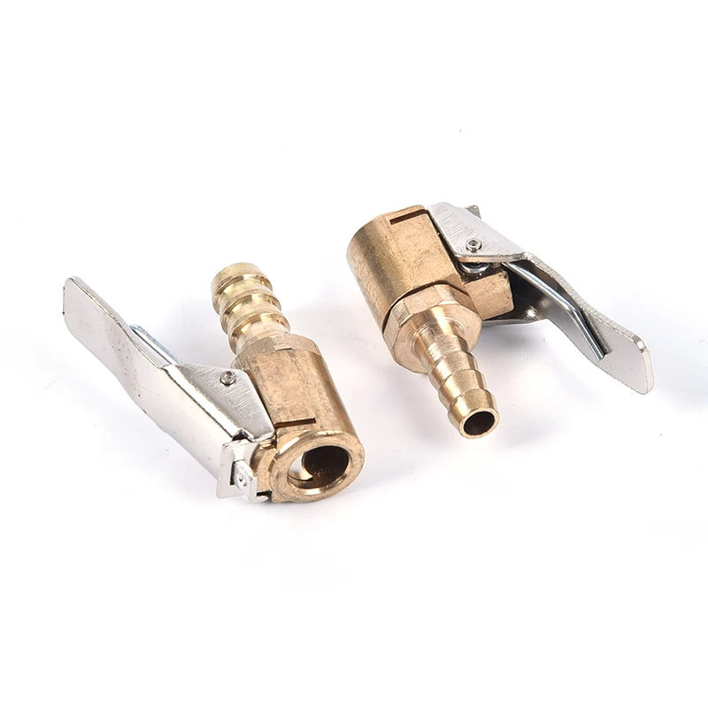 Auto Air Pump Chuck Clip Car Truck Tyre Tire Inflator Valve Connector Car 6mm 8mm Clamp Tire Repair Tools