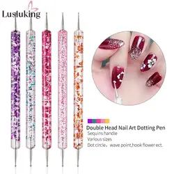 Manicure Brushes Sets Dotting Pen Acylic Nail Extension Painting Nail Brushes for Nail Art Gel Nail Polish Tools Professional