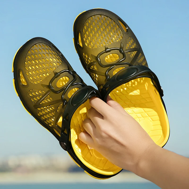 Sandales De plage décontractées pour hommes, sabots d'été bon marché, chaussures De jardin à enfiler pour l'extérieur, offre spéciale, 2021