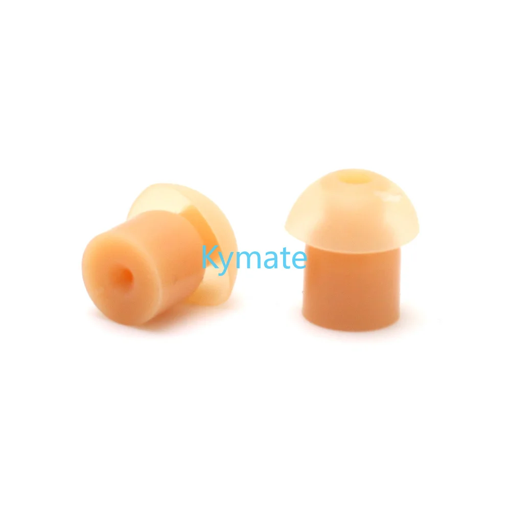 1000PCS/LOT Bulk Order For Replacement Clear Color Silicone Mushroom Earbuds Eartips For Motorola Kenwood Two Way Radio Earphone