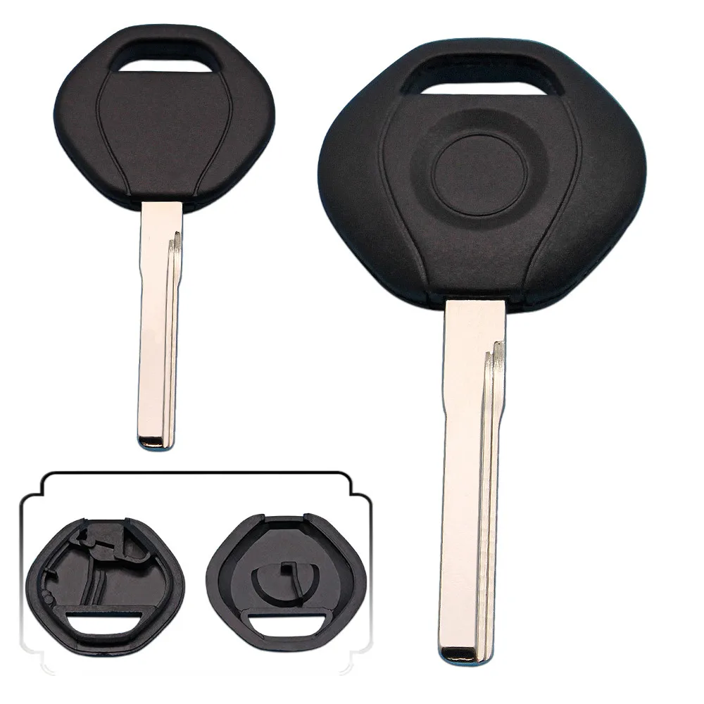 Keychannel-carcasa para llave de coche, Accesorios de repuesto para llave de Chip Mercedes Benz W639, W202, W211, HU64, 2 piezas