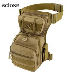 Men Leg Bag Waist Utility Belt Tactical Hiking Male Hip Motorcycle Bags Sport Outdoor Molle Chest Camping Shoulder Hunting Bag
