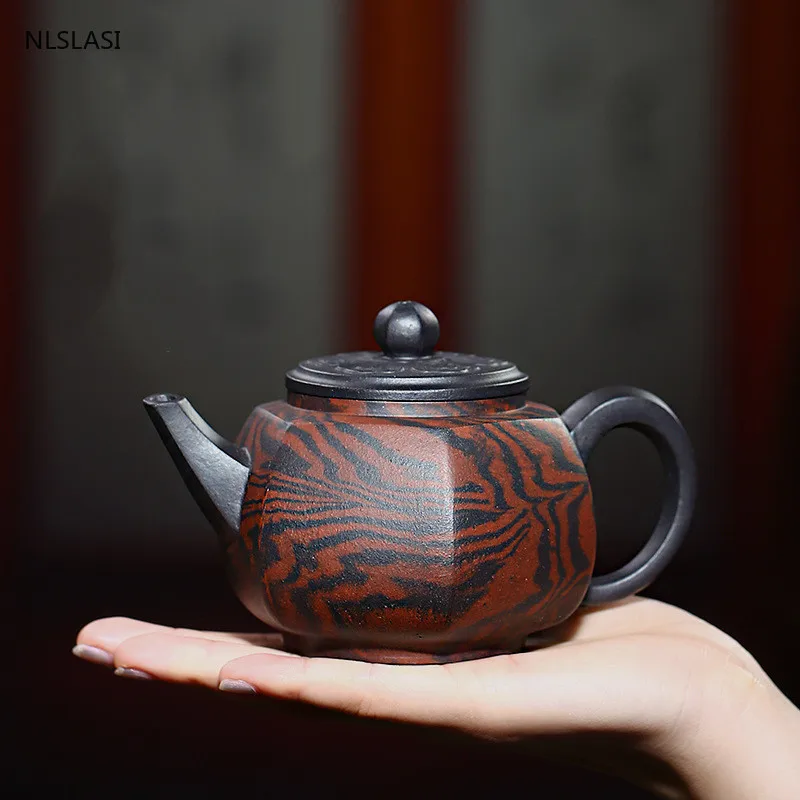 Yixing Boutique tea pot Purple Clay filter Teapots Teaware beauty kettle Raw ore Handmade Tea set Customized Authentic 260ml