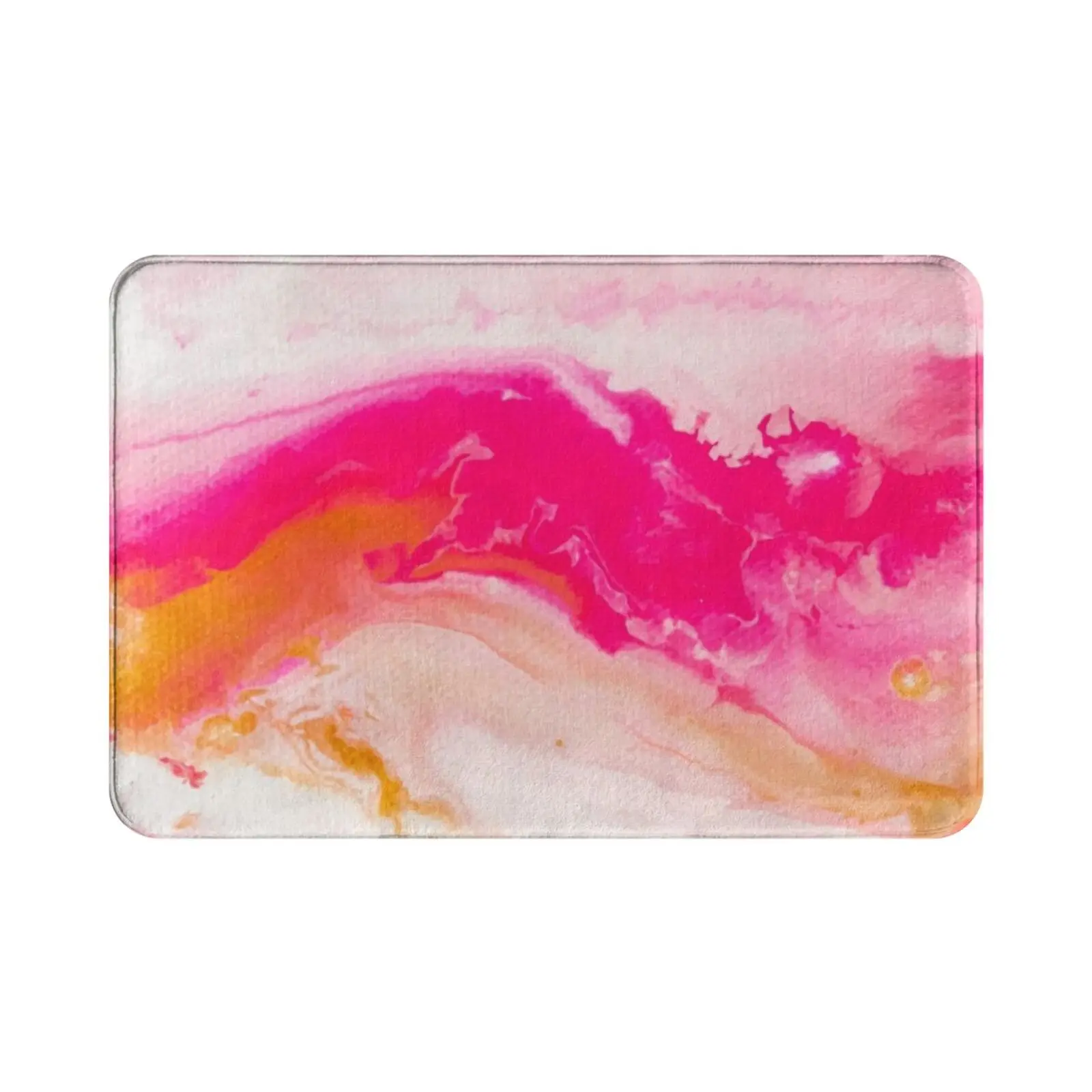 Wherever You Are-How Deep By Jess Cargill Carpet Mat Rug Cushion Soft Acrylic Painting Abstract Painting