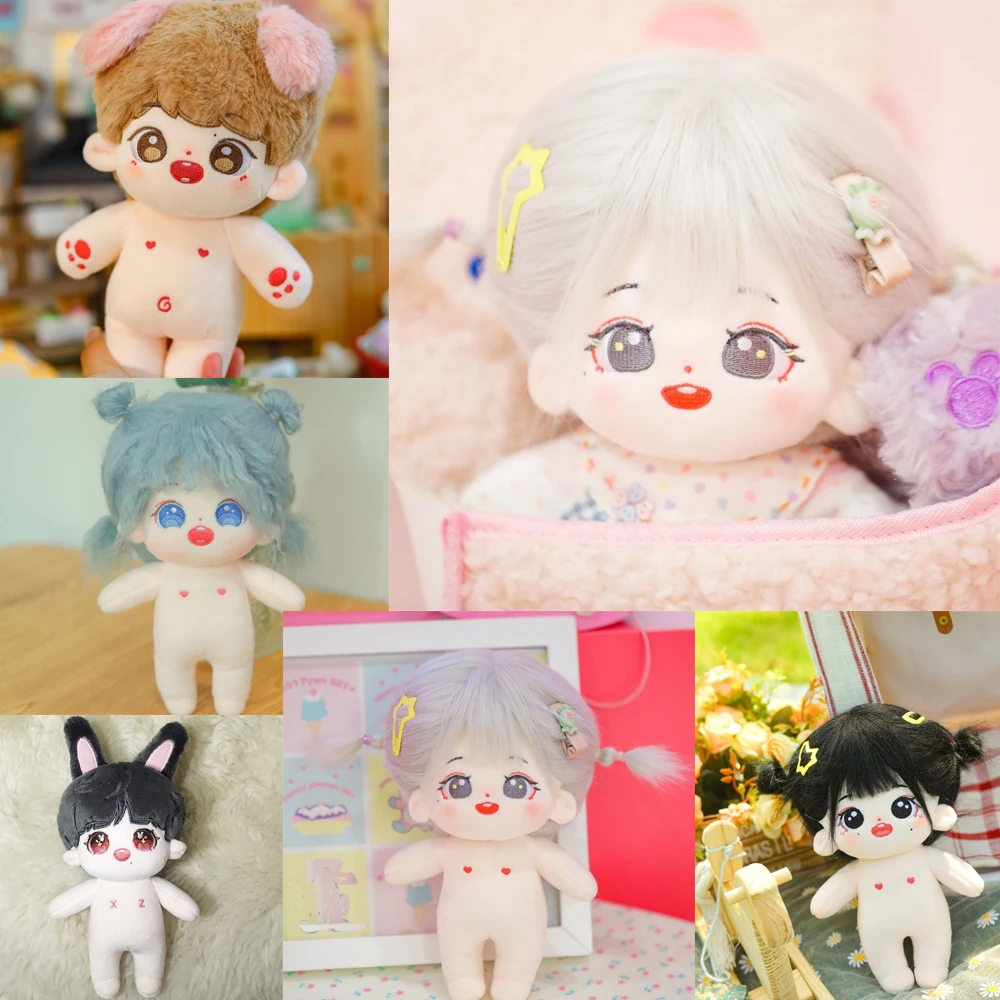 

20cm Baby IDol Doll Customization Star Toy Souvenir Plush For Wangyibo Xiaozhan Gongjun Fans Collection Gift For Children