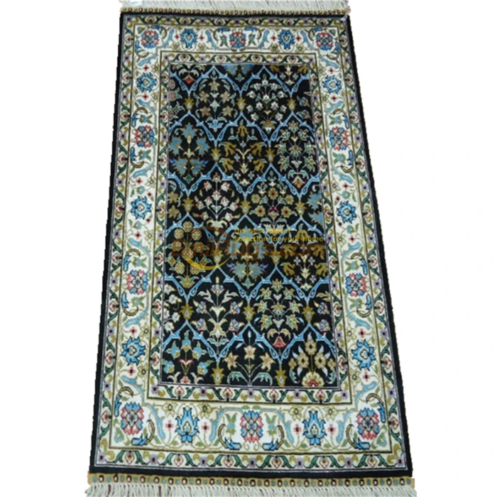 high quality Handmade pure silk carpet rugs for hotel lobby