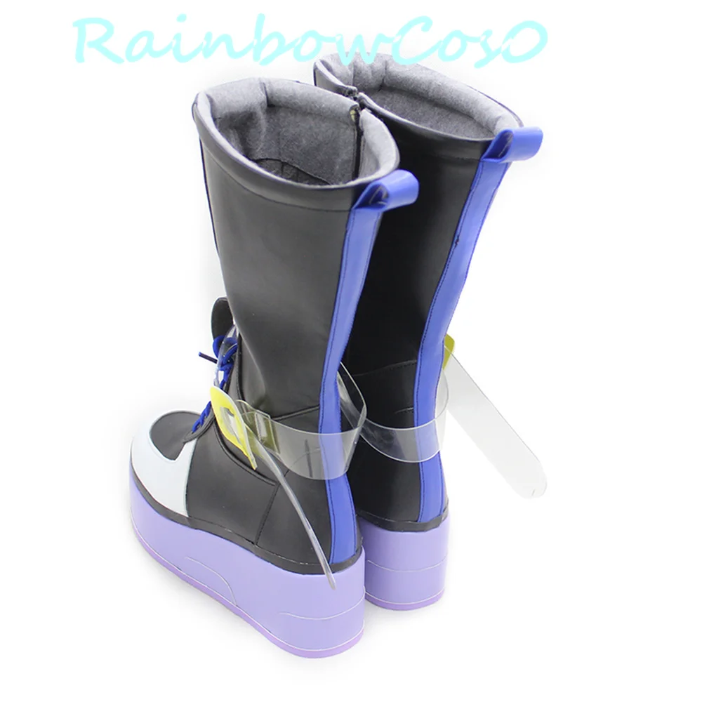 Arknights mizuki cosplay sapatos botas jogo anime carnaval festa dia das bruxas rainbowcos0 w1906