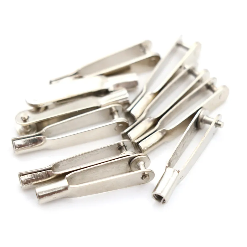 10Pcs Durable Material M2/M3 Metal Clevis Chuck/Rod Clamp For RC Airplane/Car/Boat