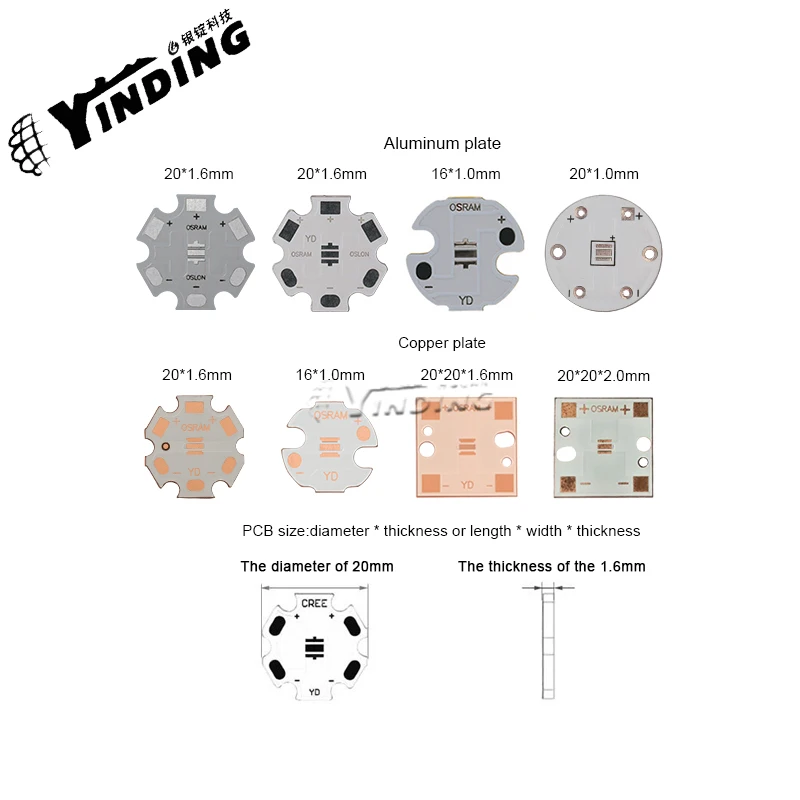 10pcs YINDING 3030 red 0.84 chip led 660NM  iris recognition、Plant light Light Emitting Diode SMD reflow soldering