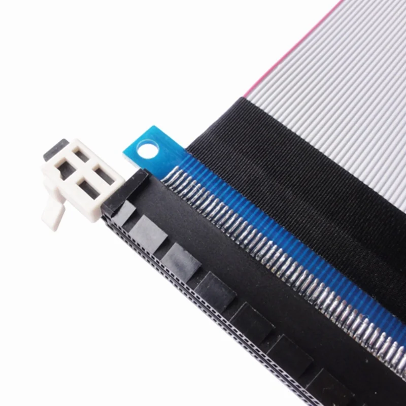 كابل موسع شريط Bitcoin المرن PCI Express 16X وصلة PCIe X16 مع طاقة موليكس 4Pin 12 فولت لمعدات التعدين