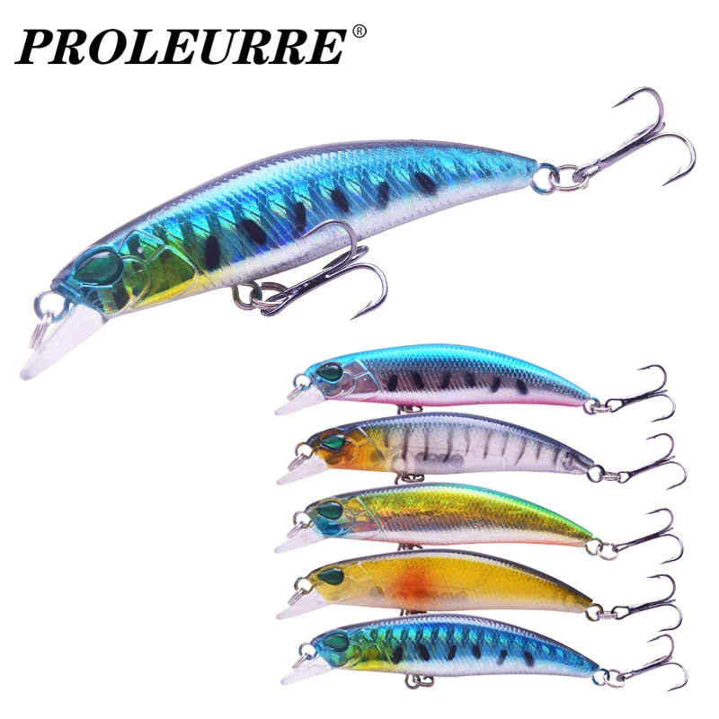 

1Pcs Winter Sinking Minnow Hard Lure 6.5cm 3.8g Japan Artificial Bait With Hook Fishing Wobbler Crankbaits Jerkbait Pesca Tackle