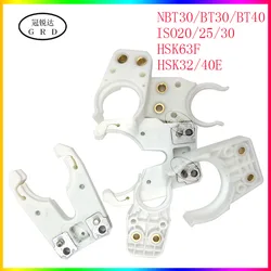 100% new Automatic Cutter Holder ISO20 ISO25 ISO30 BT30 NBT30 BT40 HSK63F HSK32 HSK40 ToolHolder Clamp for spindle knife shank