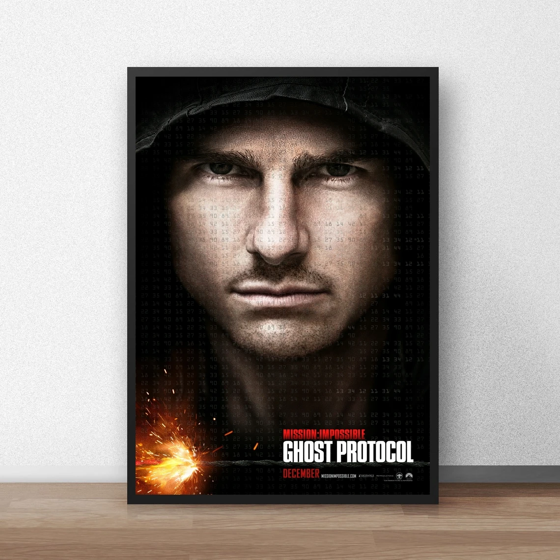 Mission Impossible - Ghost Protocol Classic Movie Poster Canvas Print Home Decoration Wall Painting ( No Frame )