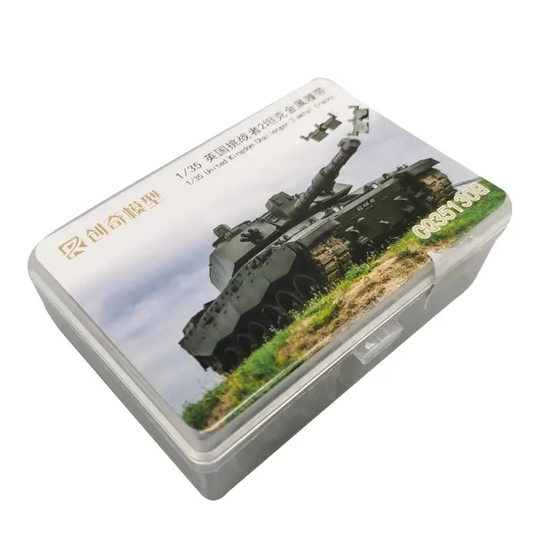 

R-модель CQ35130G 1/35 United Kingdcm, шарнирный удлинитель 2, металлическая гусеница