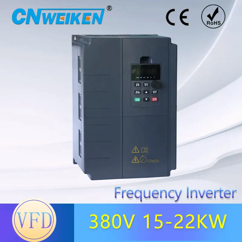 Imagem -02 - Conversor de Frequência com Frequência Variável Inversor Vfd Entrada 1hp ou 3hp 220v 380v 15kw 15 kw 22kw 30kw