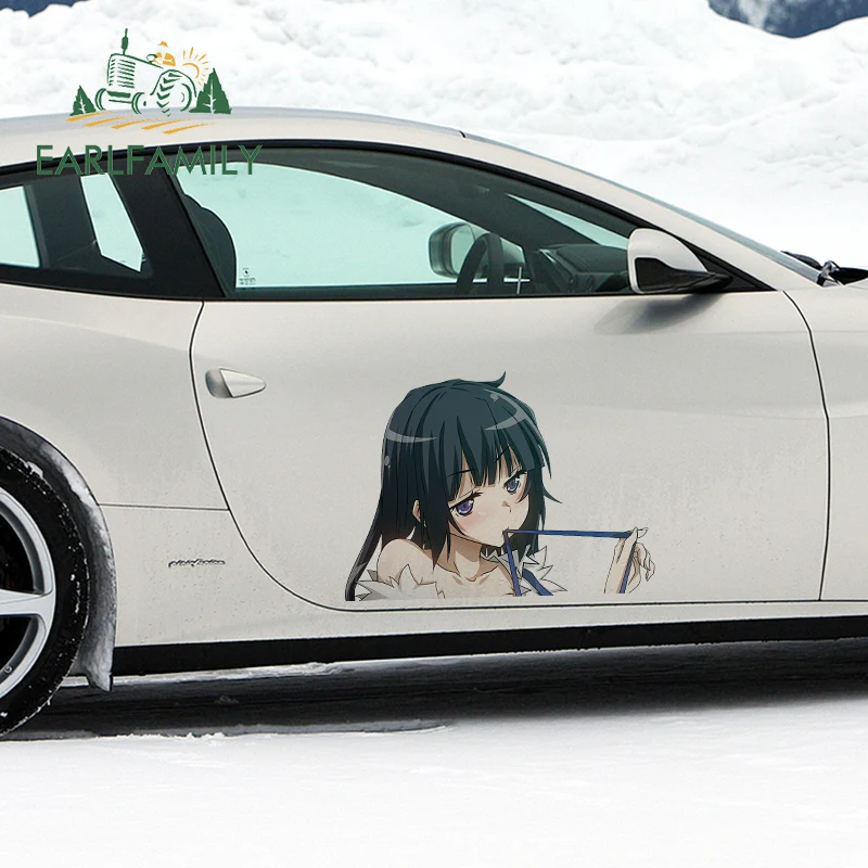 

EARLFAMILY 43 см x 31,4 см для DanMachi Hestia виниловая фотография аниме наклейка устойчивая к царапинам Водонепроницаемая автостайлинг