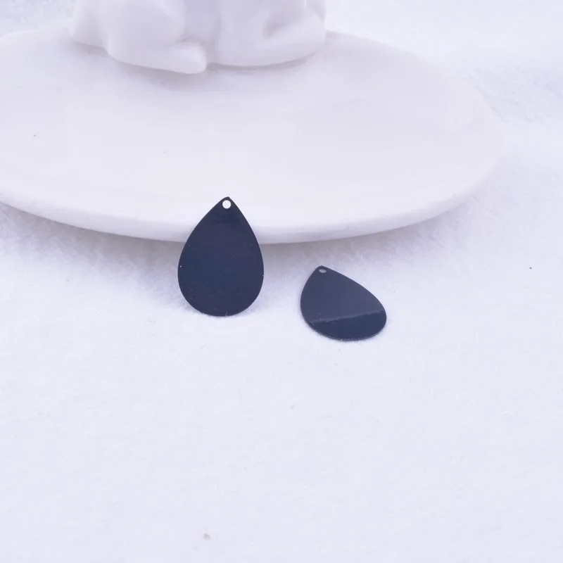 50 Stück AC11330 15*21mm Wassertropfen-Anhänger Schmuckzubehör für Ohrringe für Damen Bijoux – Detail 13