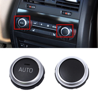 Rear Air Conditioning Temperature Adjustment Heat Control Switch AC Rotary Knob for BMW 5 6 7 Series F10 F06 F12 F07 F01 F02