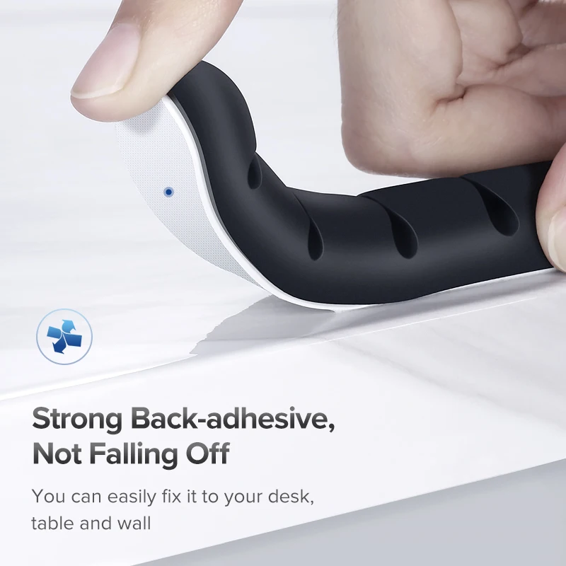 Cáp UGREEN Người Tổ Chức Silicone USB Cáp Aó Gió Linh Hoạt Quản Lý Cáp Kẹp Cho Chuột Tai Nghe Tai Nghe Chụp Tai Giữ Cáp