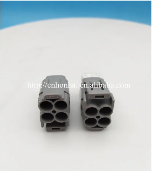 

50/100pcs 4 pin TS series 090 car electrical waterproof female seal wiring automotive plug connector 6189-0381 for Sumitomo