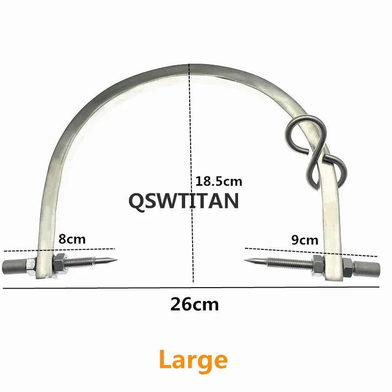 Gard well – pinces de Traction en forme de U, tête de mort avec broches de diamètre, Instrument orthopédique, Instruments chirurgicaux vétérinaires