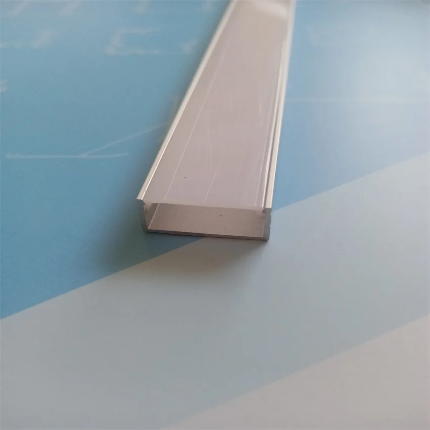 

Free Shipping 2.5M/PCS U type 8.5mm High Slim Led Aluminium Profile ,16mm Double Row Wide pcb Led Channel,Diffuser Bar