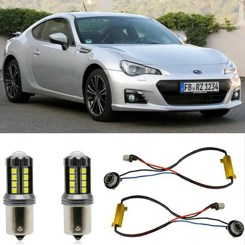 

Fog lamps for SUBARU BRZ - Coupe 2012.6 - Stop lamp Reverse Back up bulb Front Rear Turn Signal error free 2pc