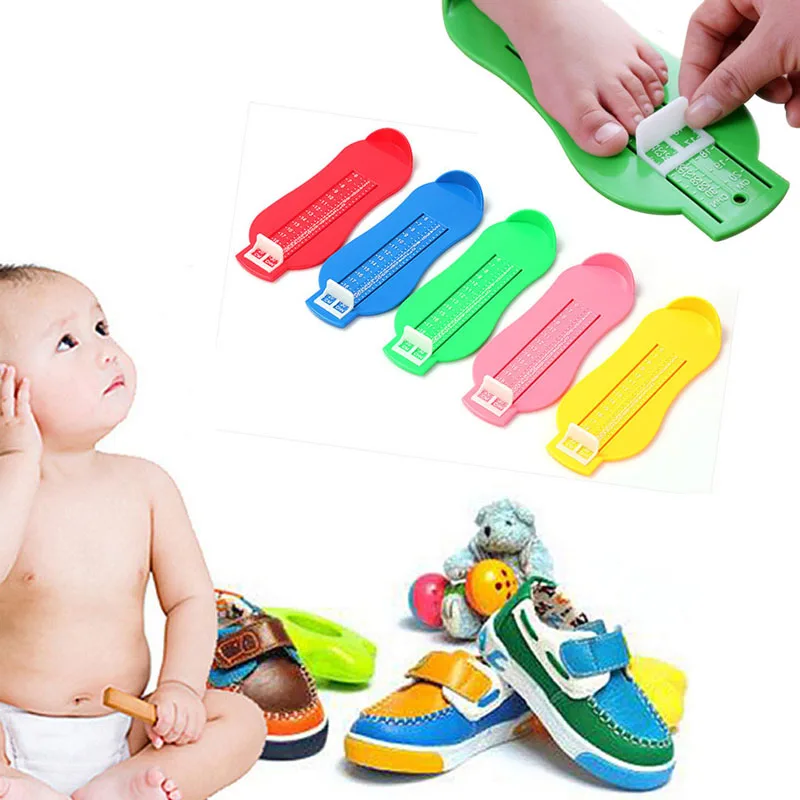 Shoes Kids Children Baby Foot Shoe Size Measure Tool Infant Device Ruler Kit For Kids