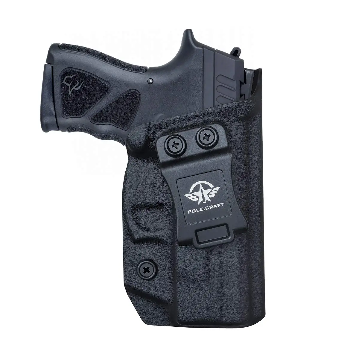 POLE.CRAFT Taurus TH9C Holster IWB Kydex Holster Custom Fit: Taurus TH9C Pistol - Inside Waistband Concealed Carry