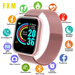 Montres intelligentes de sport étanches pour hommes et femmes, moniteur de fréquence cardiaque, surveillance du sommeil, montre intelligente de fitness pour IOS, montre numérique Android