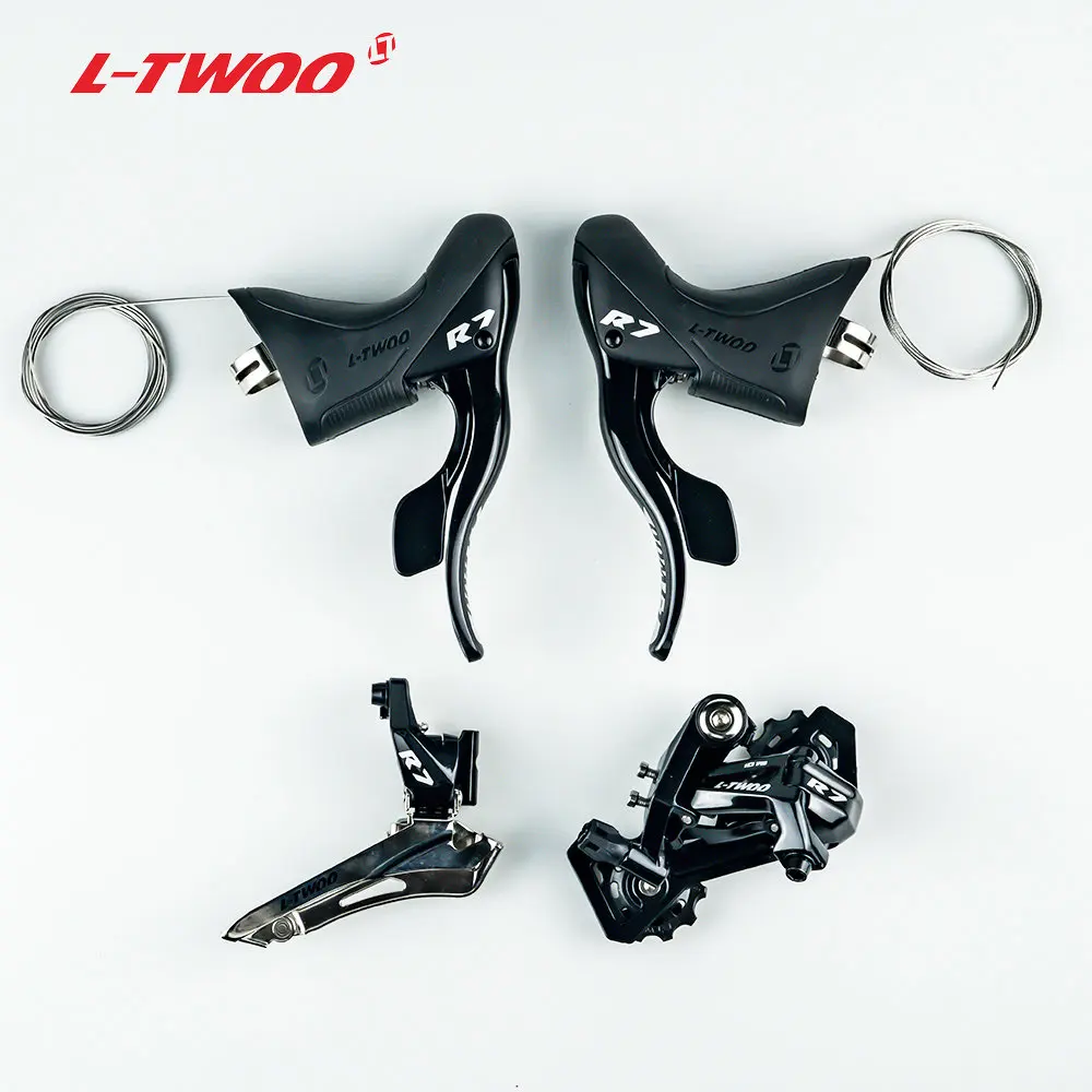 LTWOO R7 2x10 speed 20s Road 8 Kits, Shifters+ Rear Derailleur+ Front Derailleur+ Cassette 32T28T25T+ Chains+ Brakes, 4700,R3000