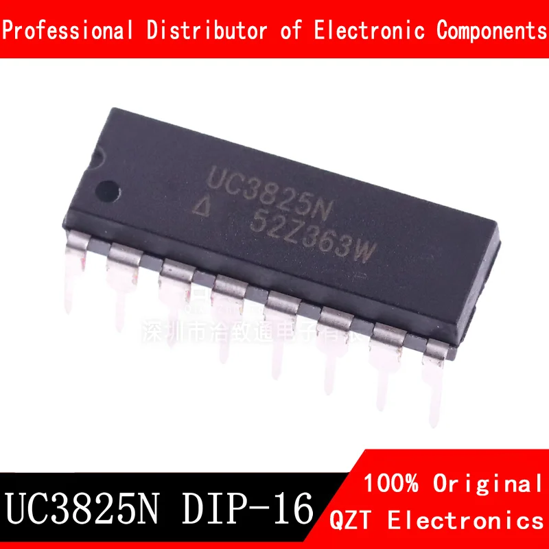 10 Buah/Lot UC3825N DIP-16 UC3825 DIP 3825N IC Pengendali PWM Kecepatan Tinggi Baru Asli Dalam Stok