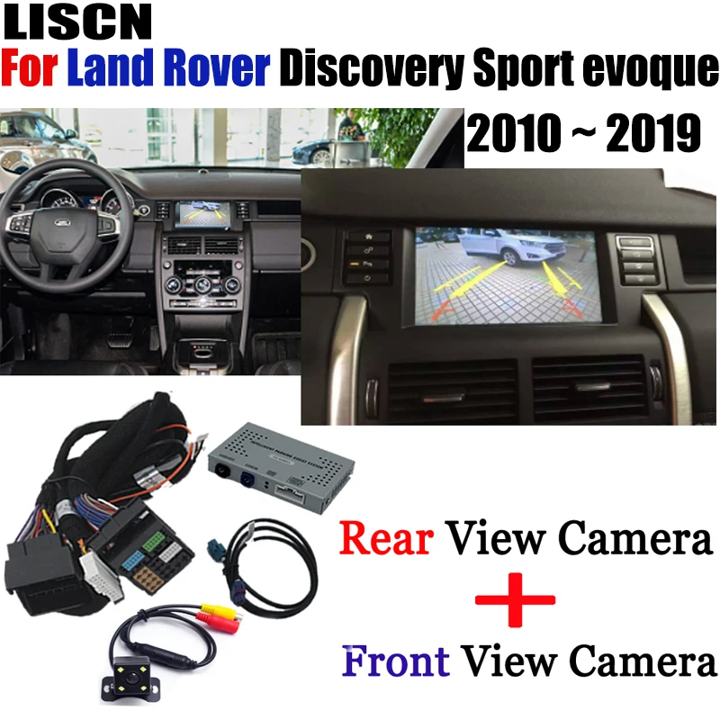 

For Land Rover Discovery Sport evoque 2010 ~ 2019 Reversing Camera Adapter Original Screen Parking Front Rear Camera Decoder