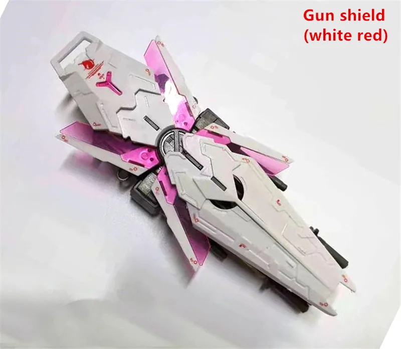 Model Gatling gun Shield for 1/100 MG RX-0 Unicorn Banshee FA Plan B Norn D044