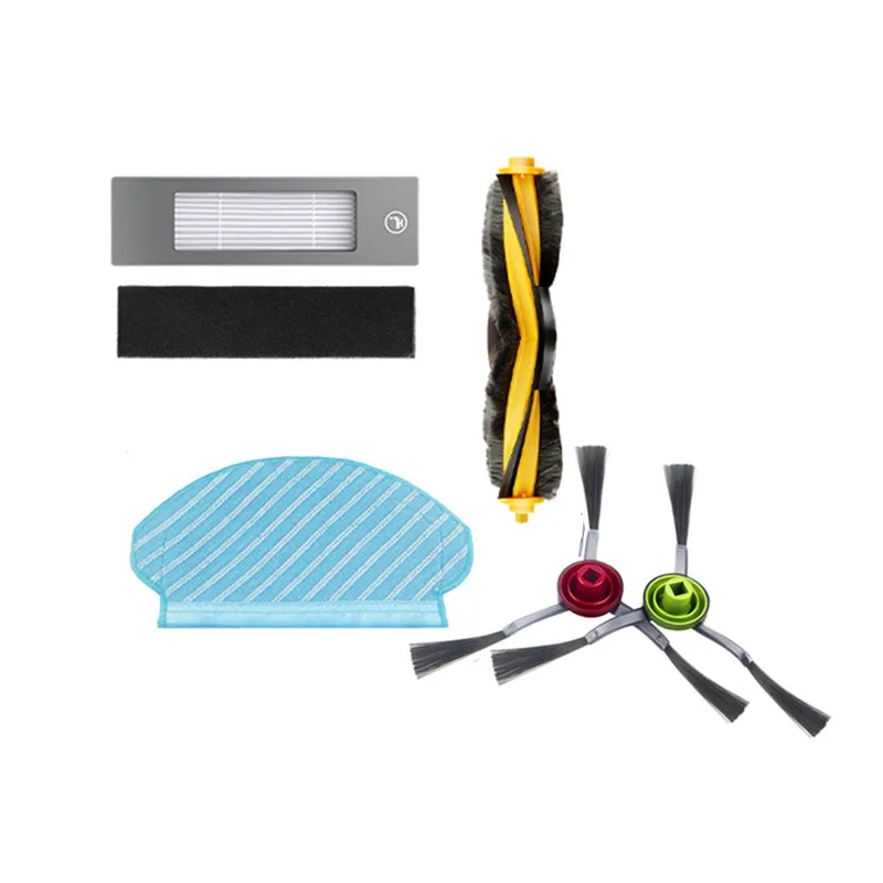Aspirapolvere Robot filtro HEPA spazzola laterale Mop panno ruota per Ecovacs Deebot OZMO 950 aspirapolvere Robot parti accessori