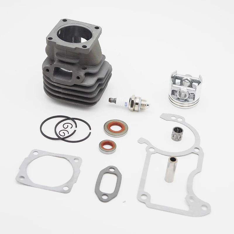 42mm Cylinder Piston Gaskets Spark Plug Oil Seal Fit For Stihl MS240 024 024 Chainsaw Replacement  Parts 1121 020 1200